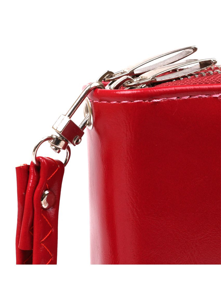 Жіночий гаманець з екошкіри з монетницею 19054 Рожевий KIVI (306882155)