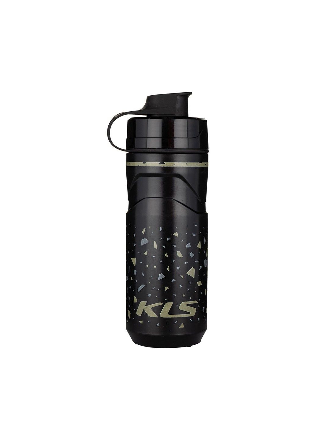 Фляга/термо-фляга с крышкой Erebus 500/650 мл черный трансформер KLS (302802364)