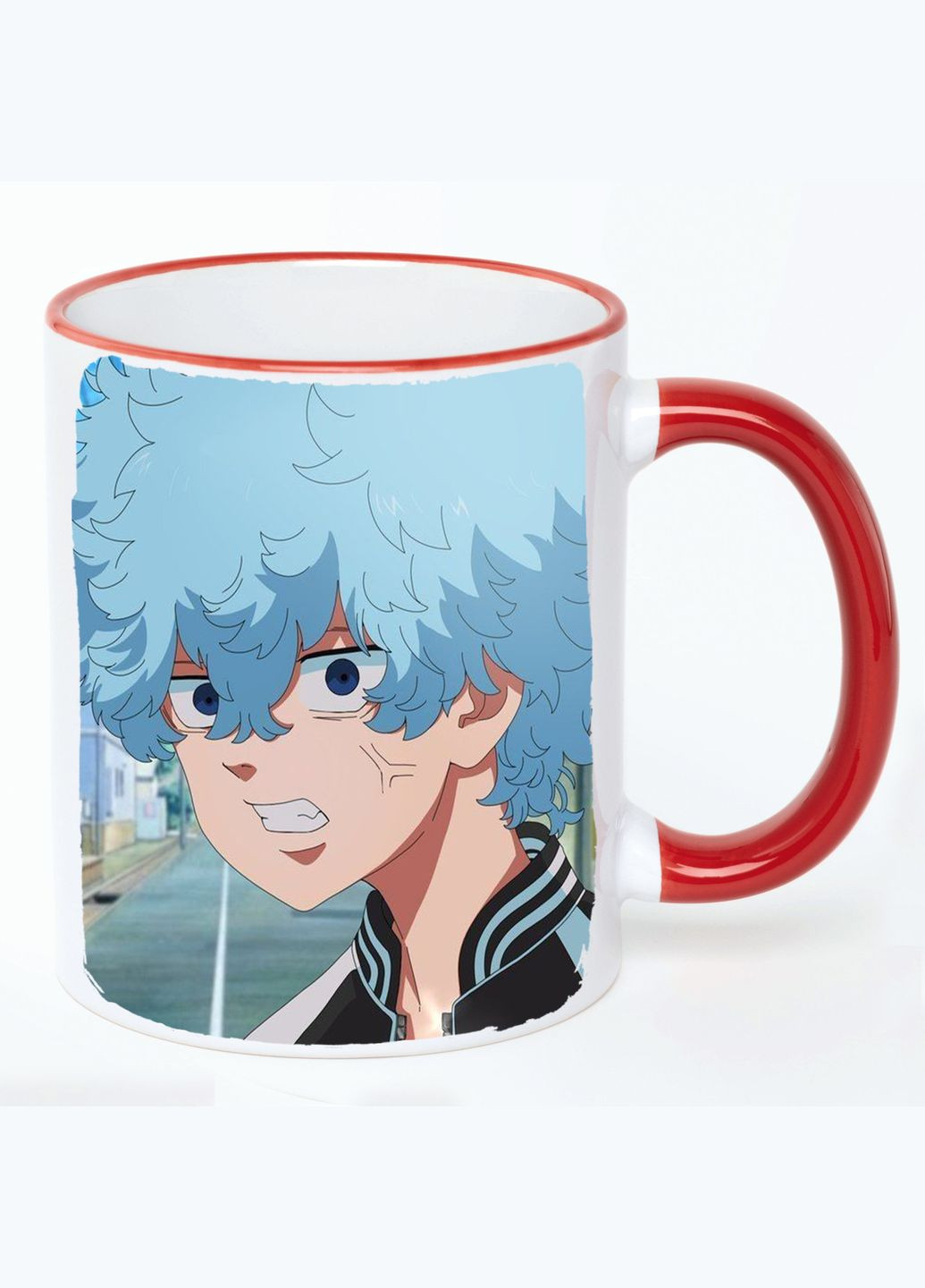 Чашка Токійські месники Аніме #004 (кухоль, кухоль) Біла з Червоною ручкою 330 мл No Brand (322713043)