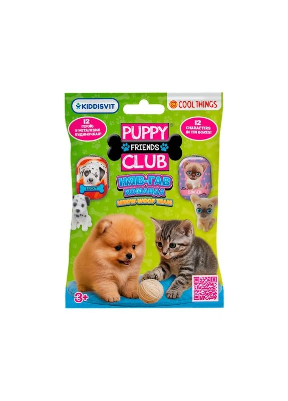 Фигурка-сюрприз серии "Puppy Club" - НЯВ-ГАВ КОМАНДА (в ас.) Cool Things (381774496)