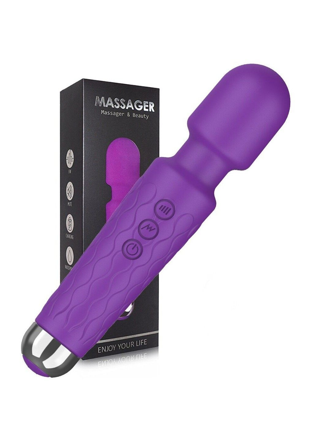 Вібратор для кліторальної стимуляції та масажу (фіолетовий, USB) We Love (284278663)