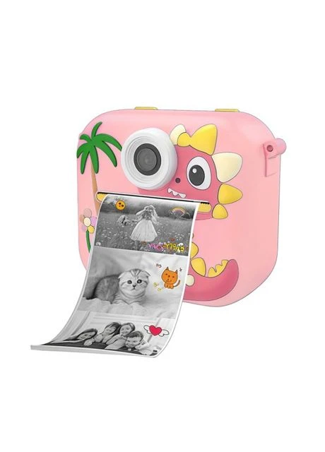 Дитячий Фотоапарат-принтер Динозавр CJ-4978946-P shop (6900072321796) DIY TOYS (400125037)