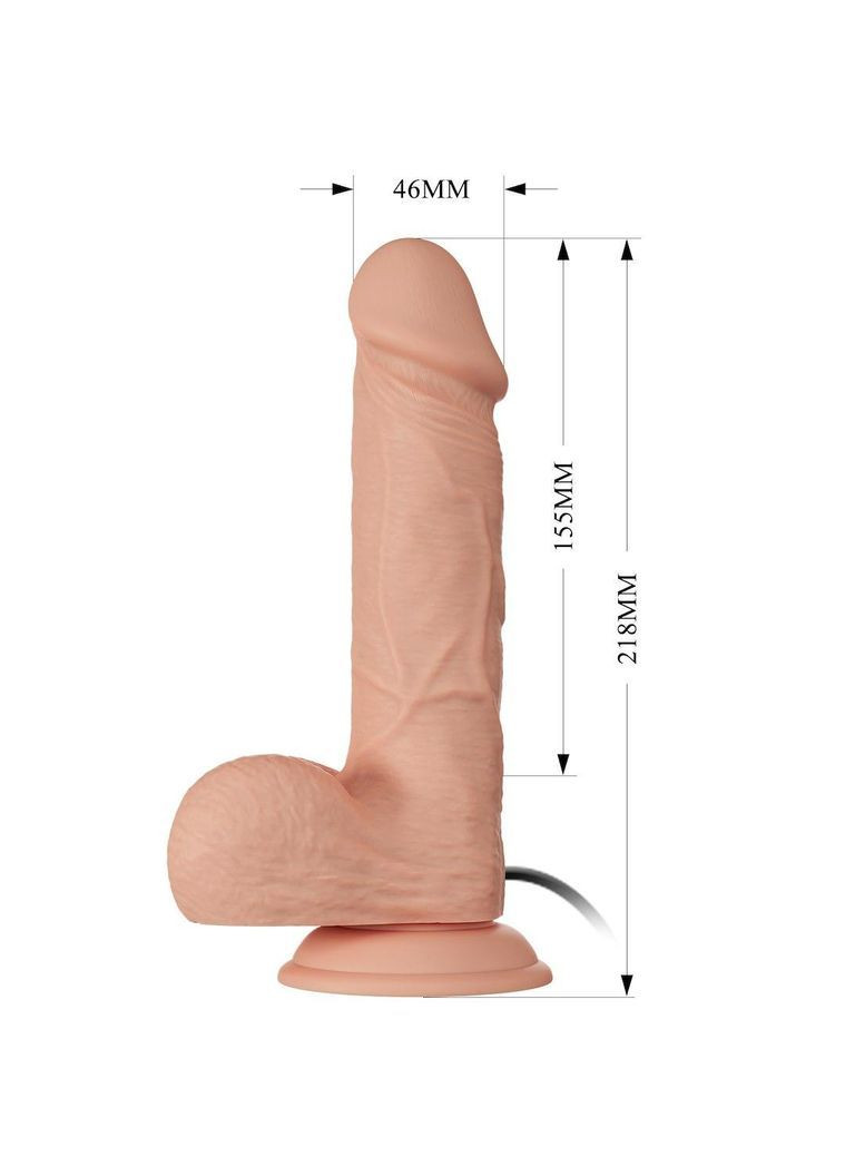 Вибратор Beautiful Bahamut 8.5" виброигрушка стимулятор для женщин с присоской мощная вибрация LyBaile (363041389)