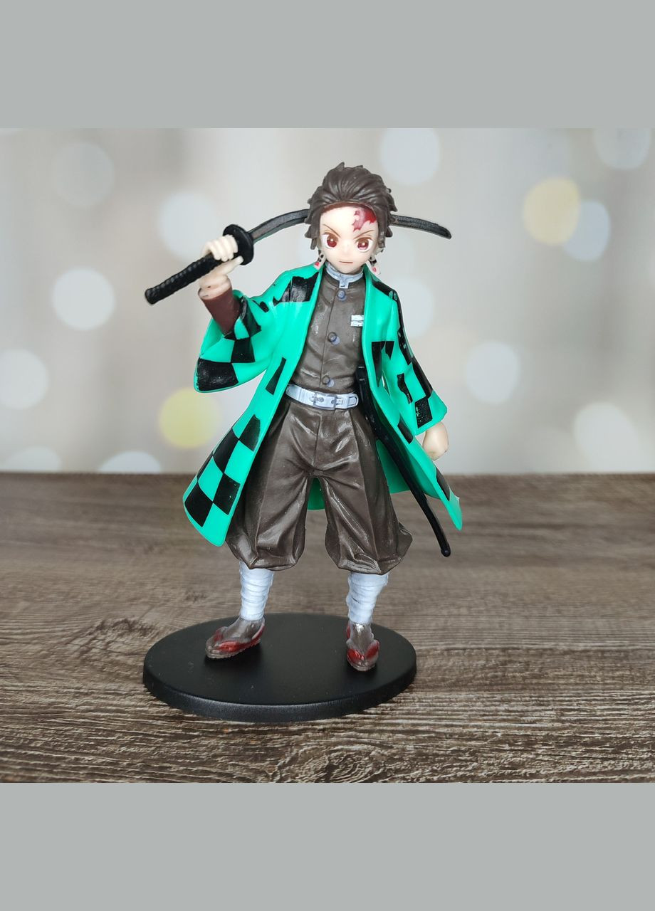 Фигурка - статуэтка на подставке "Танджиро Камадо. Истребитель демонов. Demon Slayer" SureGeek (325691434)