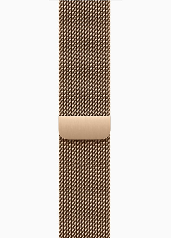Смарт-годинник 46mm Gold Titanium Case w. Gold Milanese Loop - M/L (MX003) Apple Watch Series 10 GPS + Cellular (316631570)