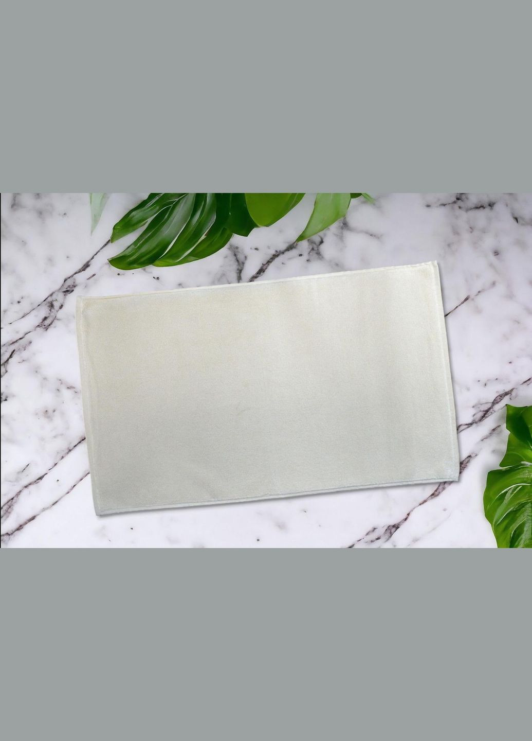 Рушник-килимок EXP-2 50х80 см для ніг кремовий Kayra кремовий