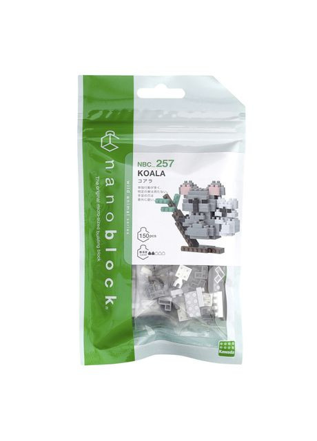 Конструктор Nаnoblock Коала 150 елементів (124113) Nanoblock (370255797)
