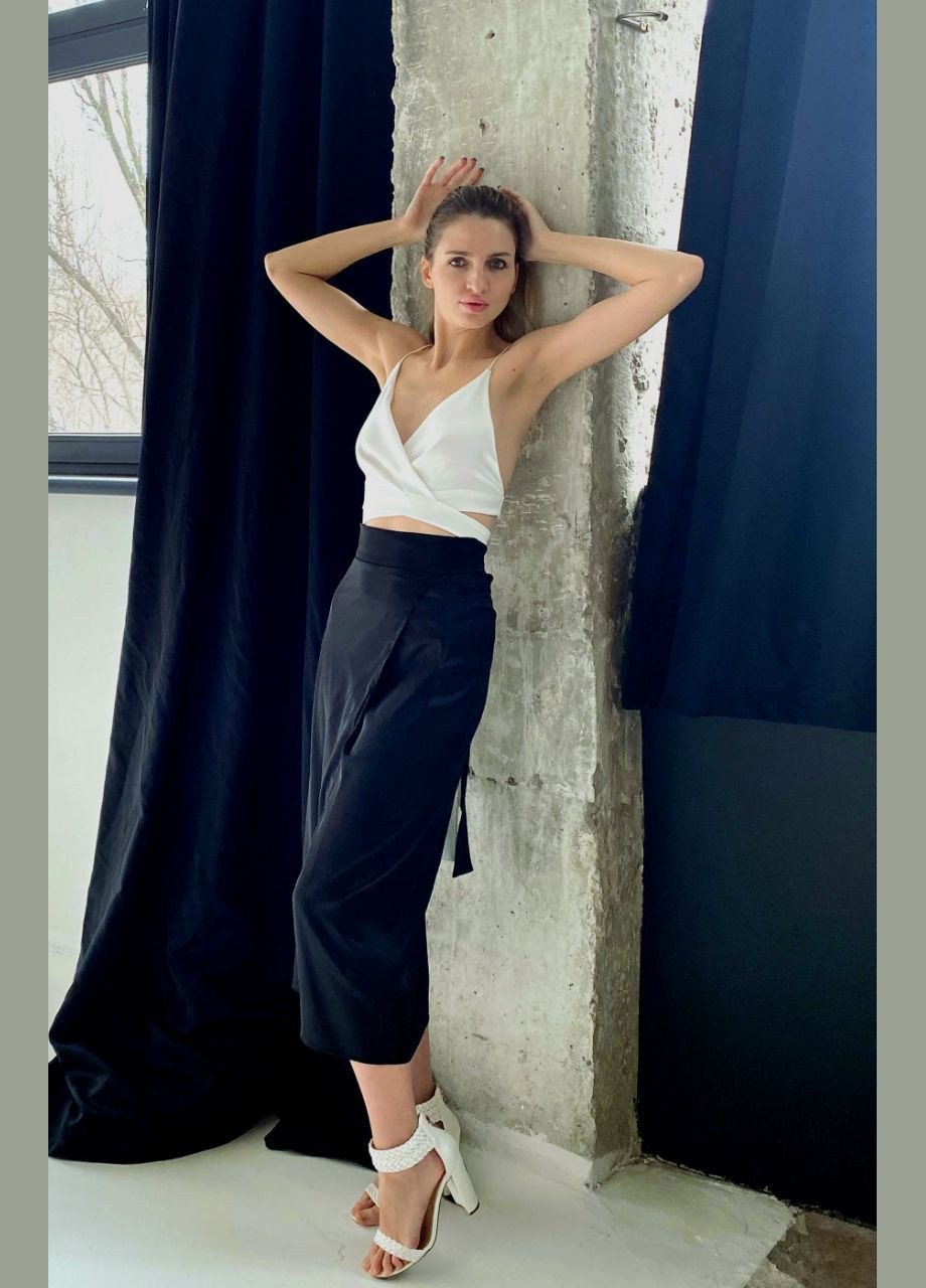 MasOli шовкова спідниця на запах No Brand (316630799)