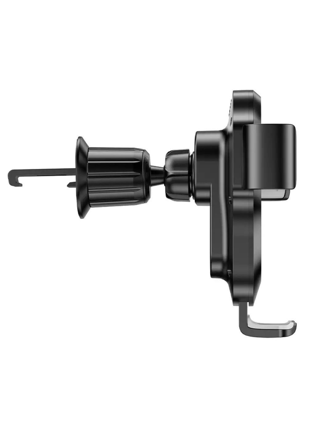 Автодержатель подставка для телефона на дефлектор воздуховода с беспроводной быстрой зарядкой 15W USB Type-C (479089-Prob) Unbranded (315737626)