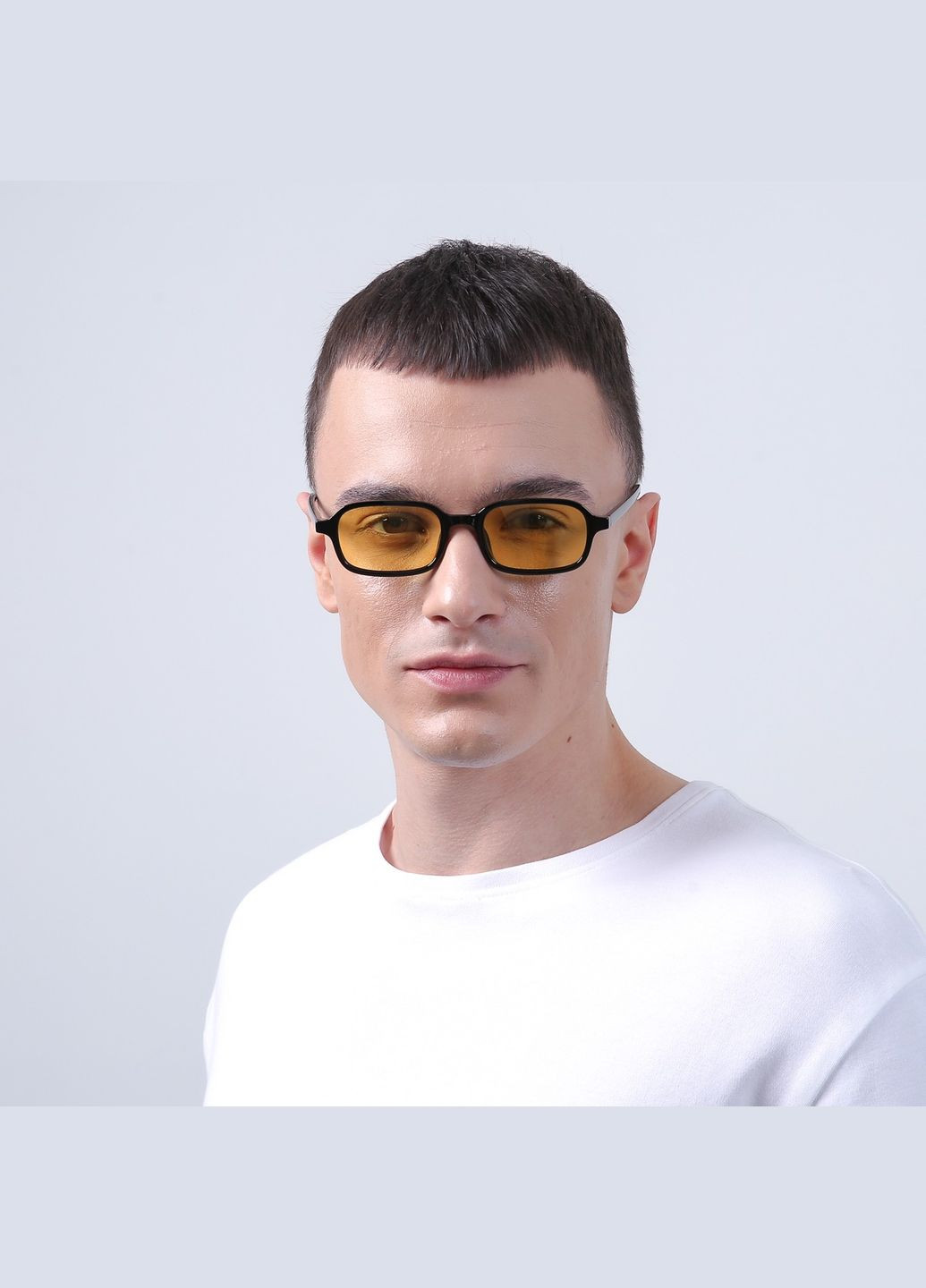 Сонцезахисні окуляри з поляризацією Прямокутні чоловічі 722-804 LuckyLOOK 722-804М (322855425)