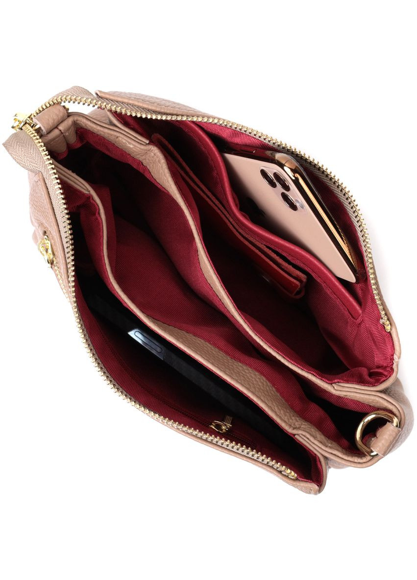 Сумка через плече жіноча шкіряна 22289 Vintage (302008075)