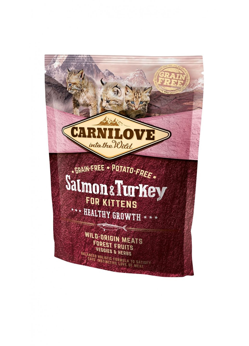 Сухой корм для котят Salmon & Turkey Kitten 400 г Carnilove (307813020)