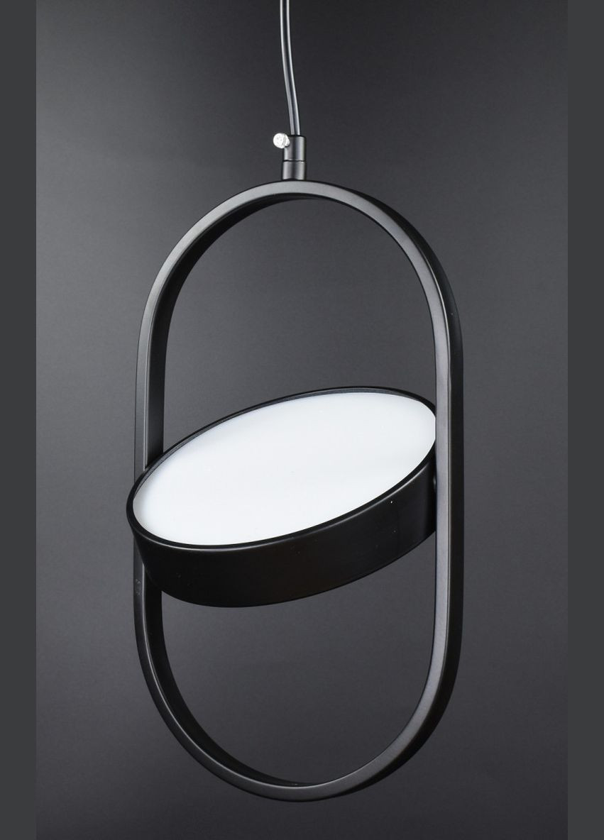 Люстра світлодіодна підвісна LED світильник для квартири на стелю лед 26961 Чорний 40-240х10х18 см. Sunnysky (364494682)