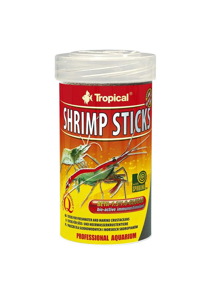 Корм Shrimp Sticks для ракоподібних в паличках 100 мл (5900469633632) Tropical (316151383)
