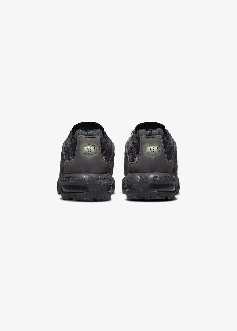Черные летние мужские кроссовки черные nike air max terrascape plus black/lime No Brand