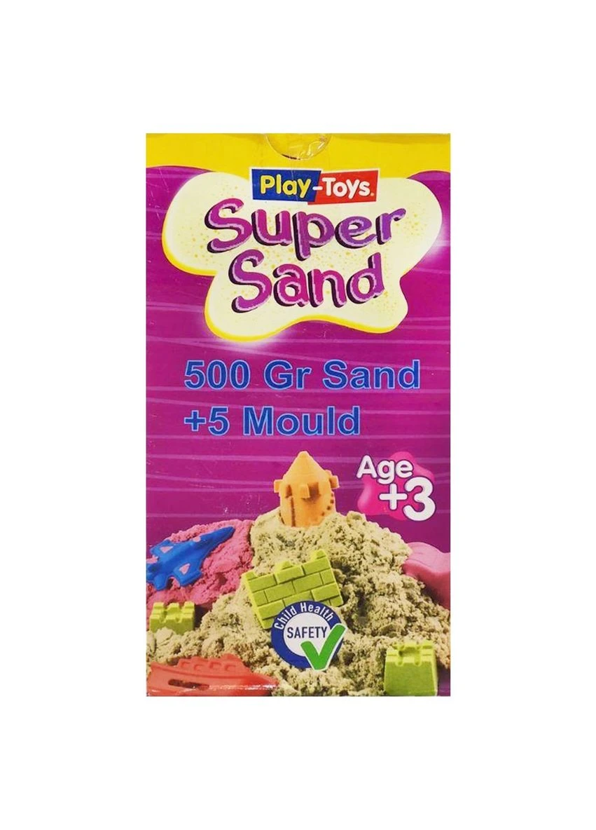 Кінетичний пісок "Super Sand", 500 г. Play Toys (376257525)
