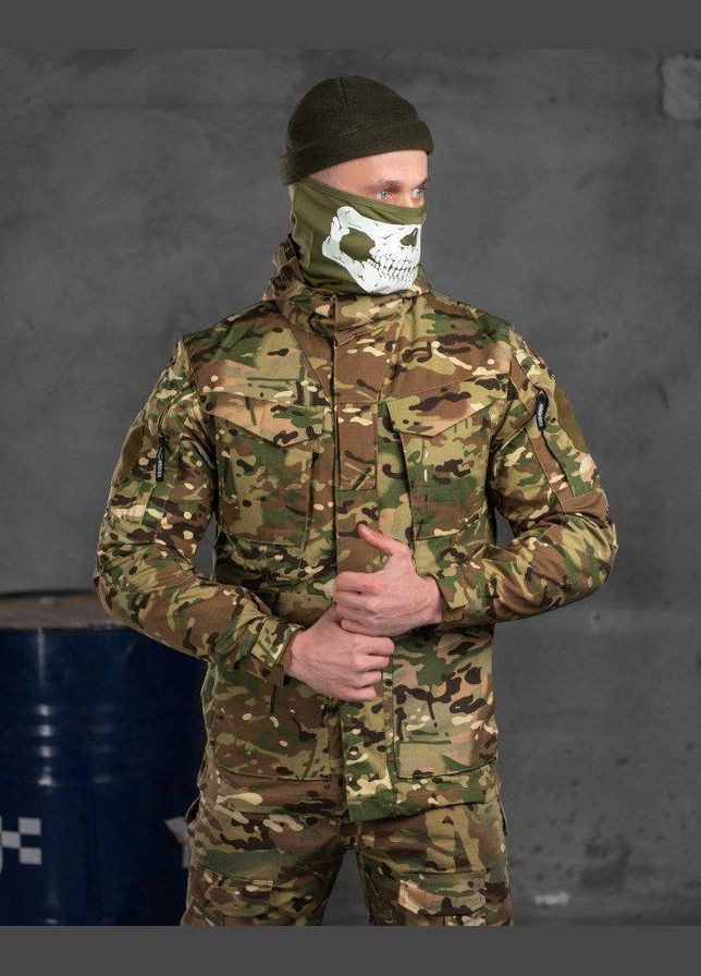 Весняна тактична куртка мультікам ріпстоп Tactic II XL No Brand (289872530)