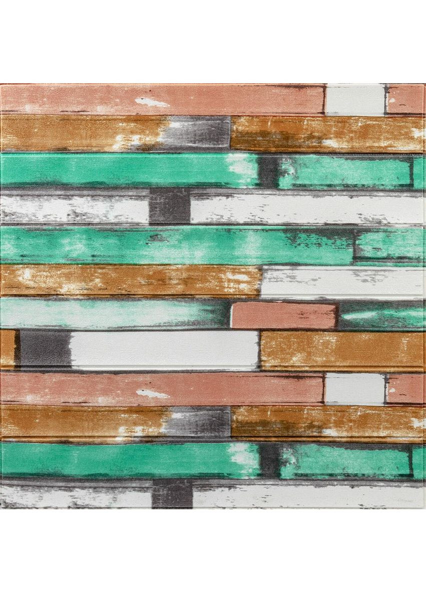 Самоклеющаяся декоративная 3D панель 700x700x5мм Мятное дерево (057) SW-00000238 Sticker Wall (354829379)