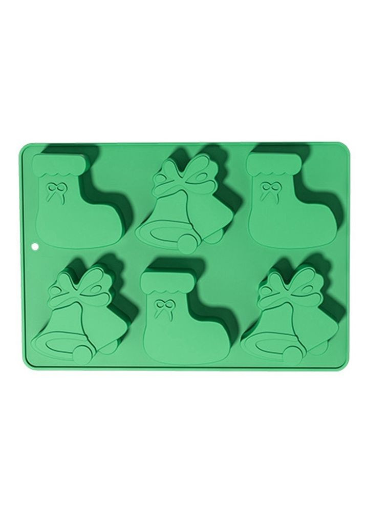 Форма силикон для кексов "Новогодняя" 6шт/л 25*17*3см Home (312228642)