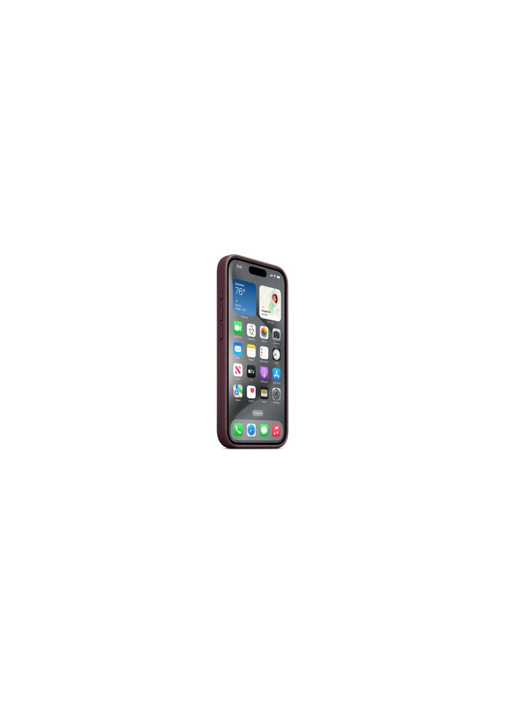 Чехол для мобильного телефона (MT4L3ZM/A) Apple iphone 15 pro finewoven case with magsafe mulberry (275079974)