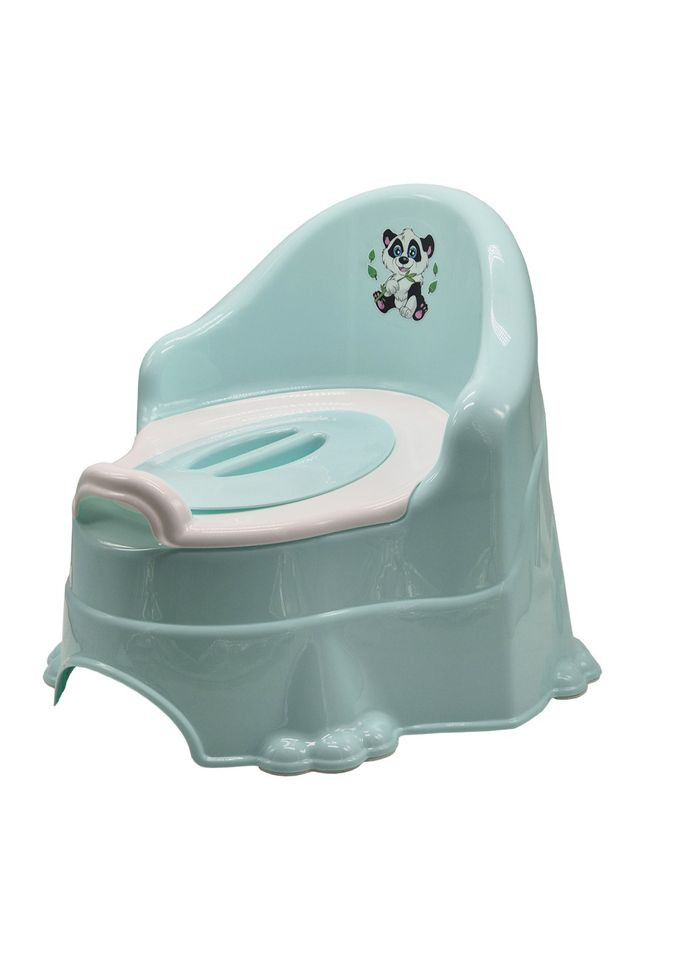 Горщик дитячий з кришкою 5156TXK(Turquiose) пластик, ТехноК (366088837)