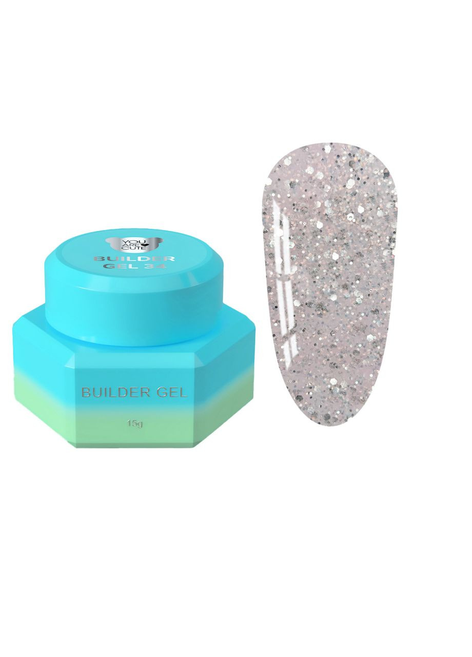 Гель для нарощування Builder Gel №34, 15 мл You Are Cute (365062712)