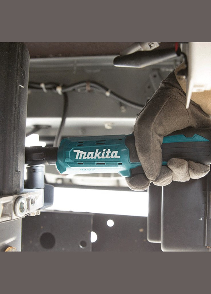 Акумуляторний кутовий гайковерт DWR180Z LXT (18В, 47.5Нм, 1/4") гайковий ключ тріскачка без АКБ і зарядног (6261) Makita (295036934)