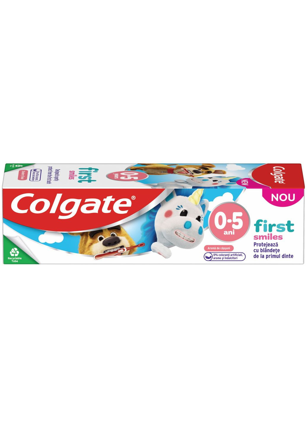 Детская зубная паста First Smiles для детей 0-5 лет 50 мл Colgate 8718951610583 (328393664)