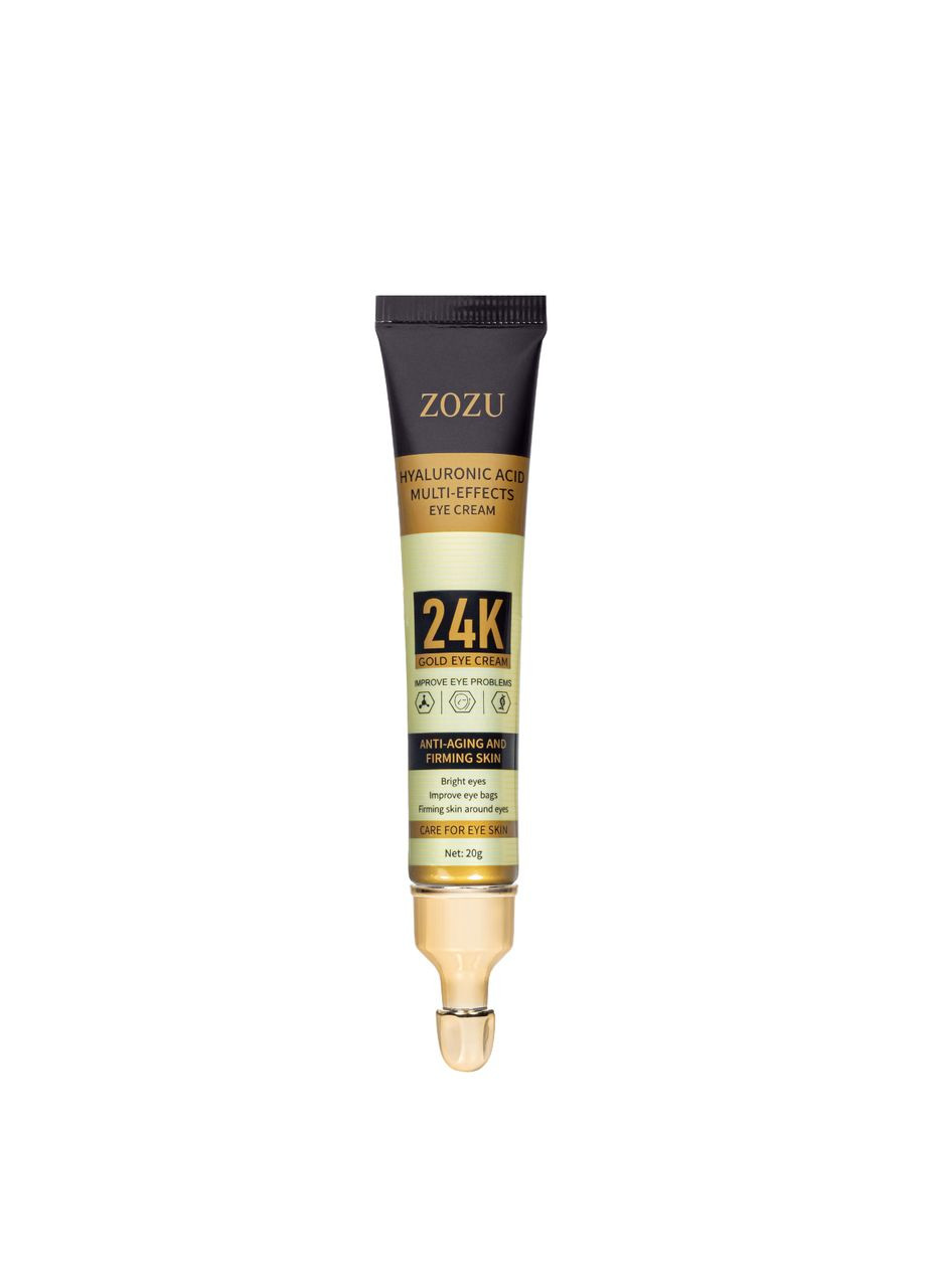 Антивозрастной крем для кожи вокруг глаз Zozu 24 К Gold Eye Cream с коллоидным золотом 20 г Zozu51346 SADOER (367987311)
