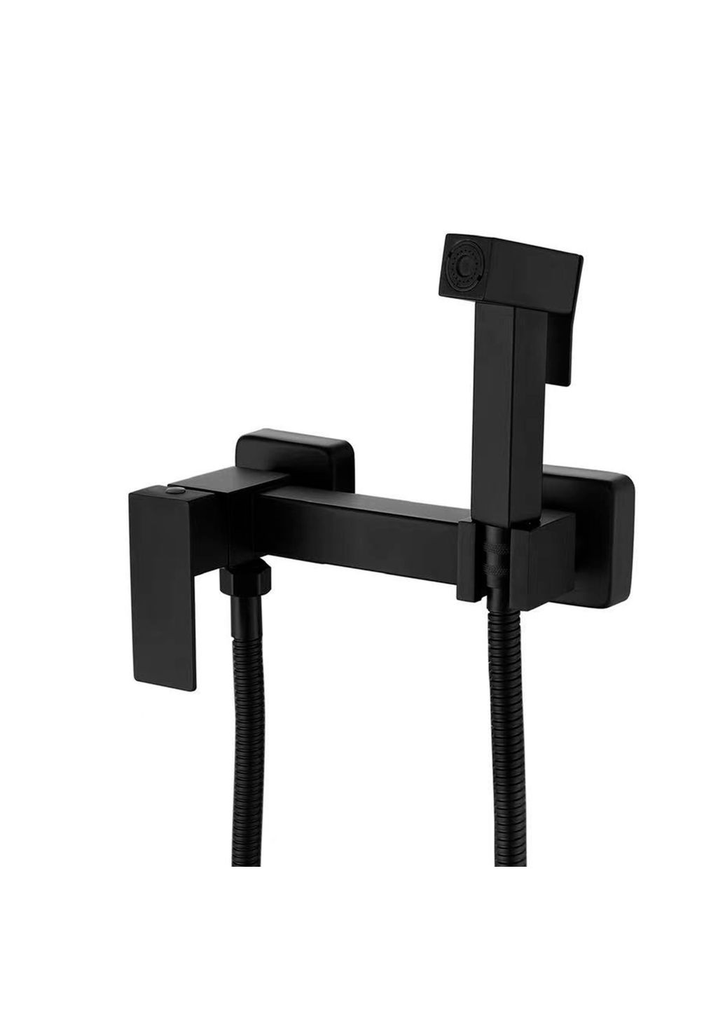 Набір для гігієнічного душу Kubis Black LDKUB110BLA46104 прямокутний LIDZ 110 (341326340)