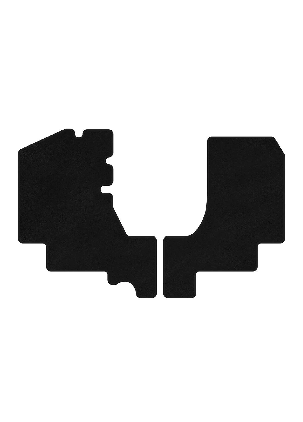 Килимки текстильні Premium (чорні) для Мерседес Т1 (207-410) 1977-1995 рр Digital Designs (390732252)