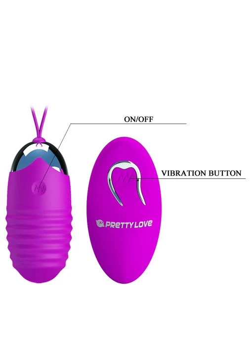 Віброяйце - Pretty Love Jessica Vibrating Egg Purple Drive LyBaile (322535775)