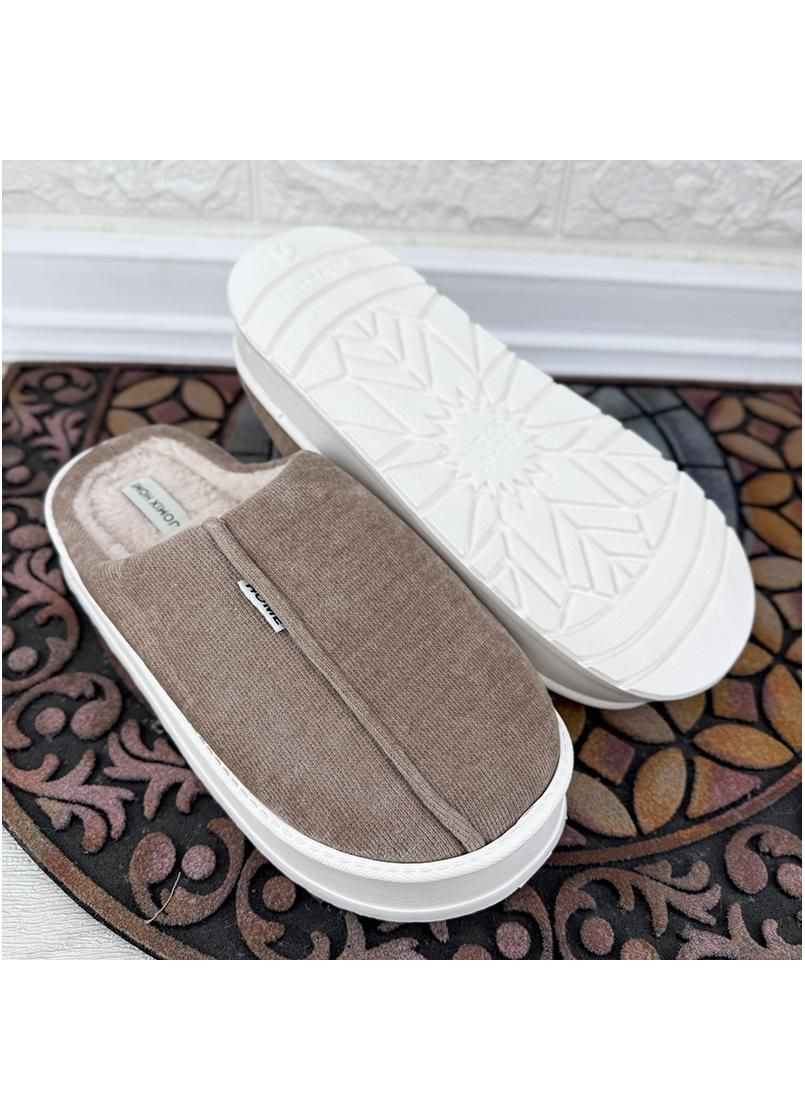 Бежевые капцi кiмнатнi чоловiчi vs-0010121-2 бежевi Jomix