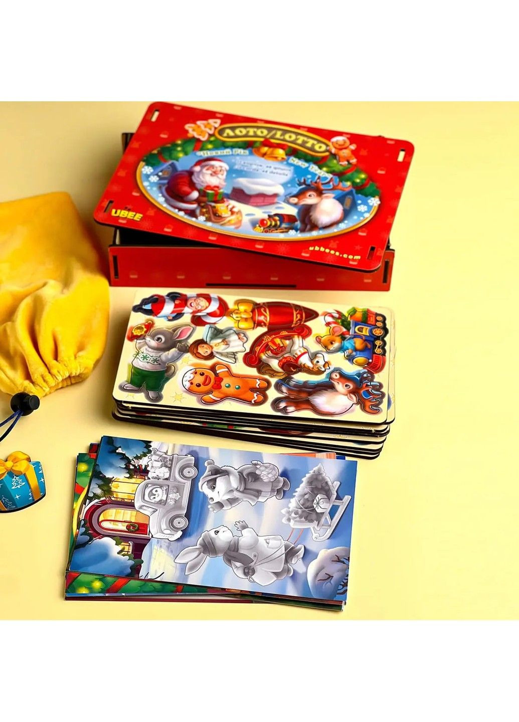 Настольная игра «Новогоднее лото» Ubumblebees (314961784)