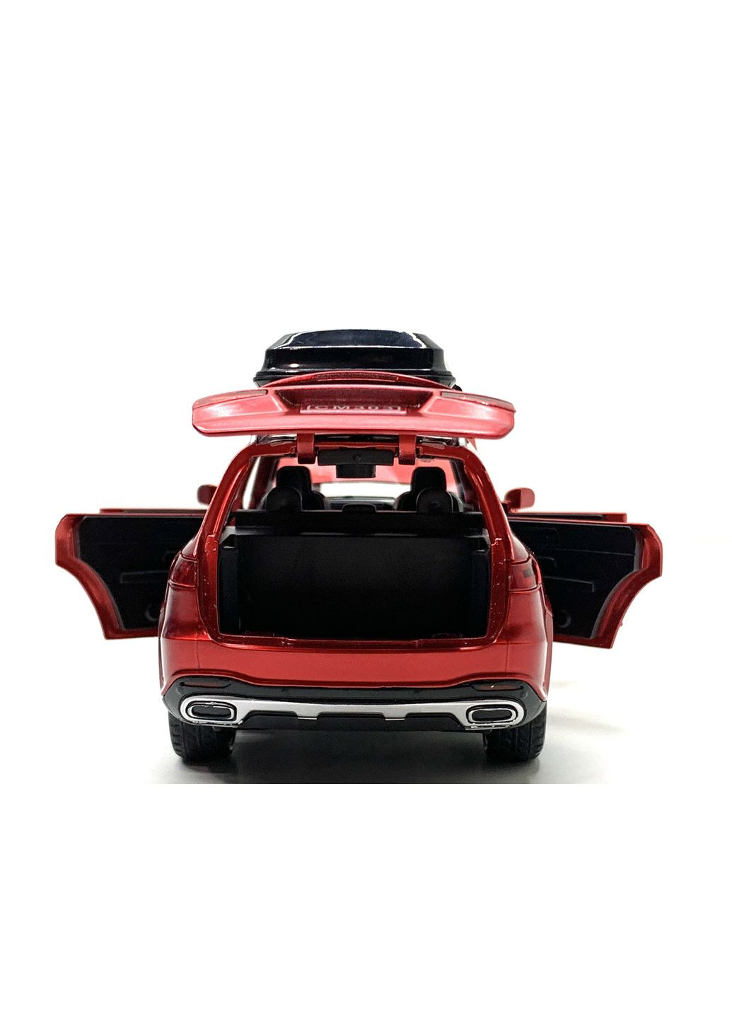 Машина Автосвіт Mercedes gls інерційна відчиняються двері капот багажник 17см Червона (AP-1813) No Brand (302215517)