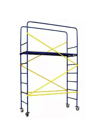 Мини-подмость (2.8 м, 0.6х1.85 м) с колесами (25749) VIRASTAR (330625205)