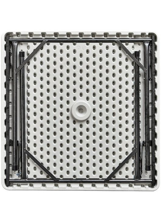 Стол раскладной, квадратный 88см, нагрузка 150кг многофункциональный, компактный для туризма, дома, сада и мероприятий. oldbro (331739877)