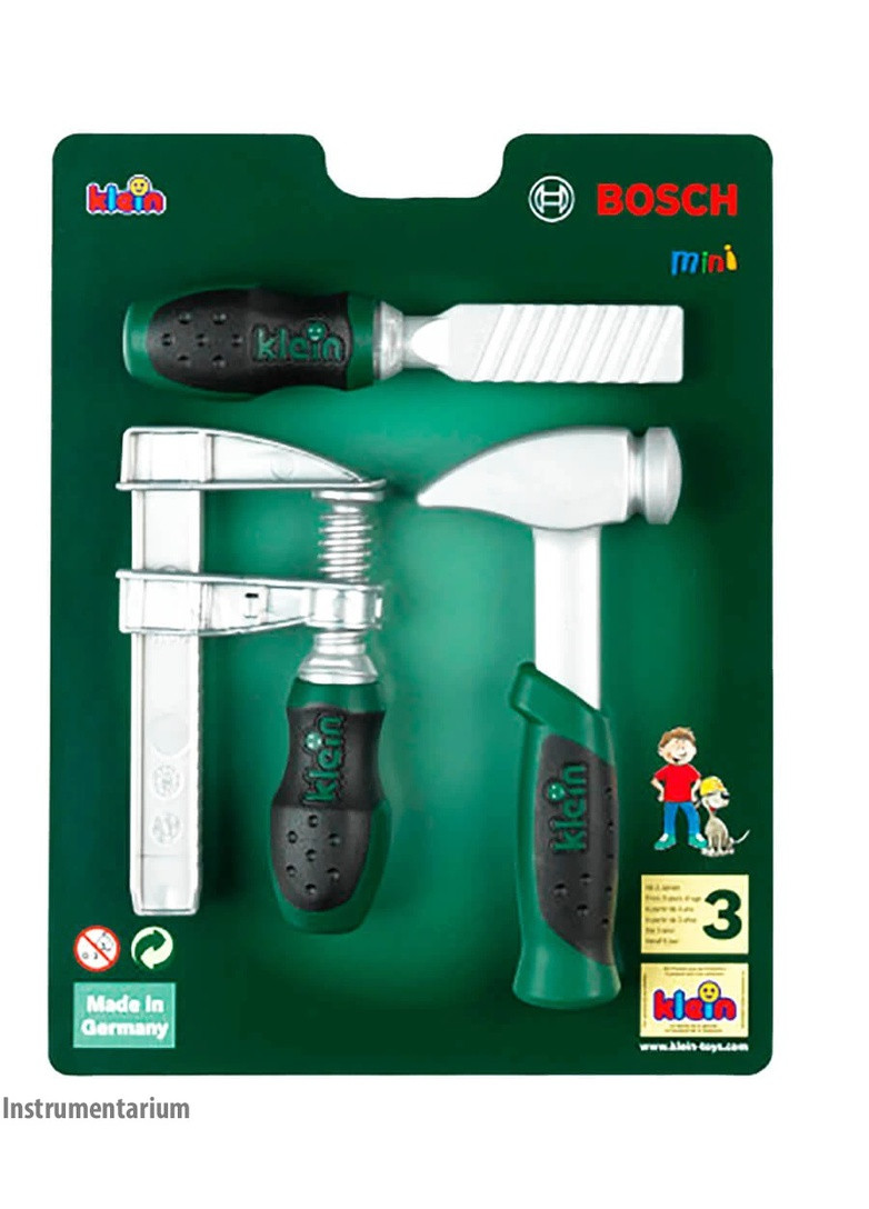 Іграшковий набір інструментів Klein 1 з 4х секцій 8007C (9055) Bosch (263433507)