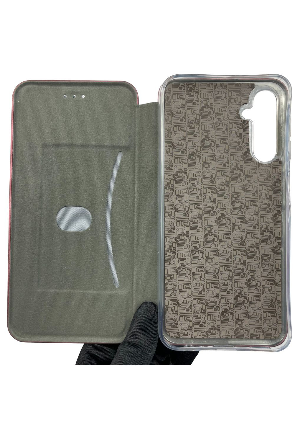 Чохол-книжка для Galaxy 24 4G SM-A245F з підставкою на самсунг а24 бордова gd1 Samsung (366023013)