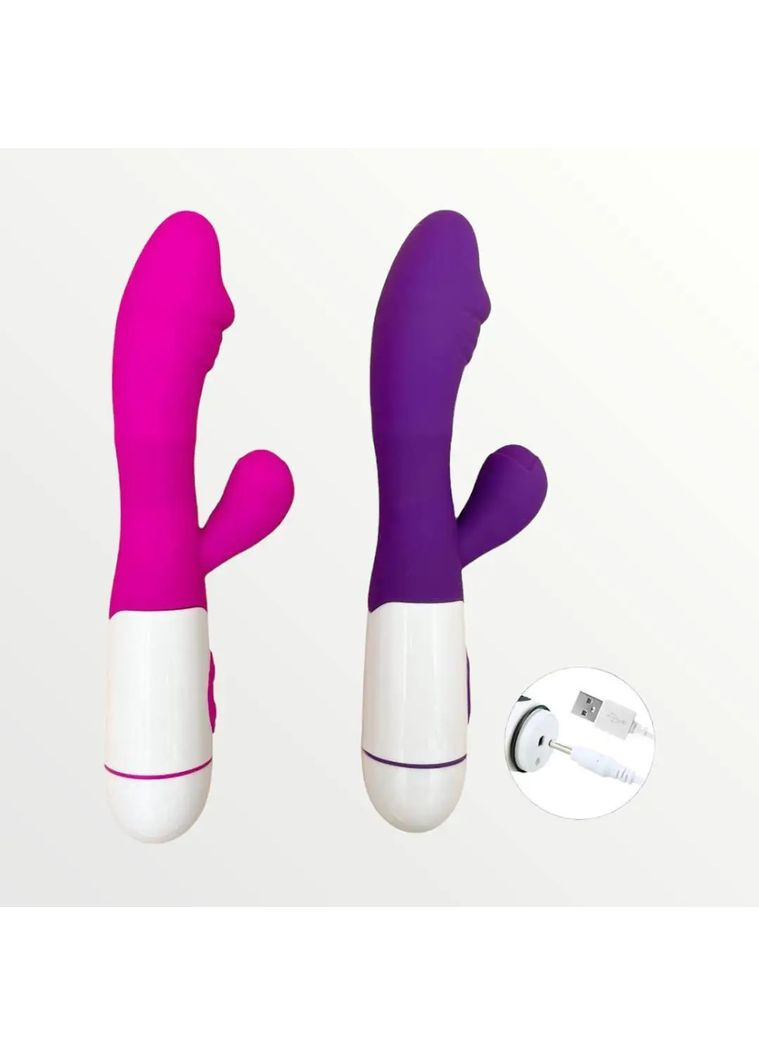 Вібратор Brighty подвійний для клітора та точки G секс іграшки фалоімітатор вібростимулятор інтимні товари China 0135AA (360880105)