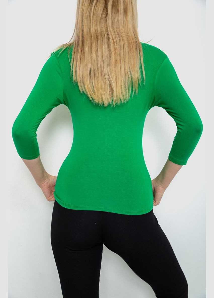 Женский лонгслив укороченный с рукавом 3/4 Ager 186R508 - (293849930)