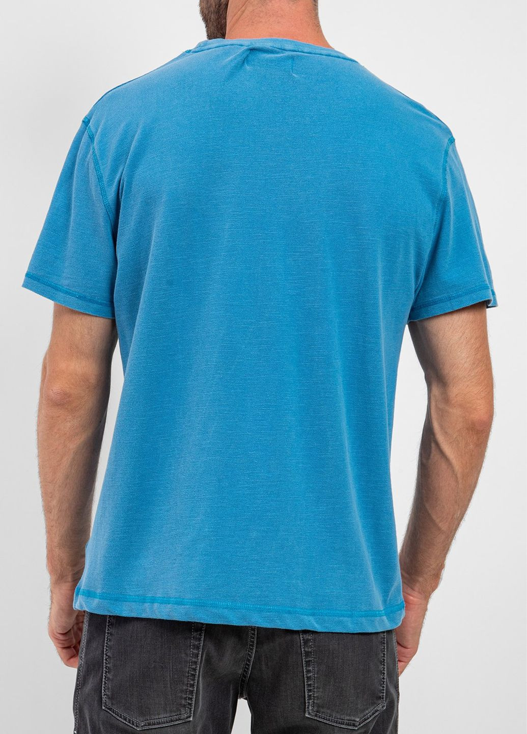 Блакитна футболка Fred Mello