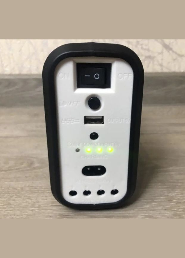 Система автономного освітлення сонячна панель+ліхтар+лампи GDPlus GD-8017 (1756375743) No Brand (326065607)