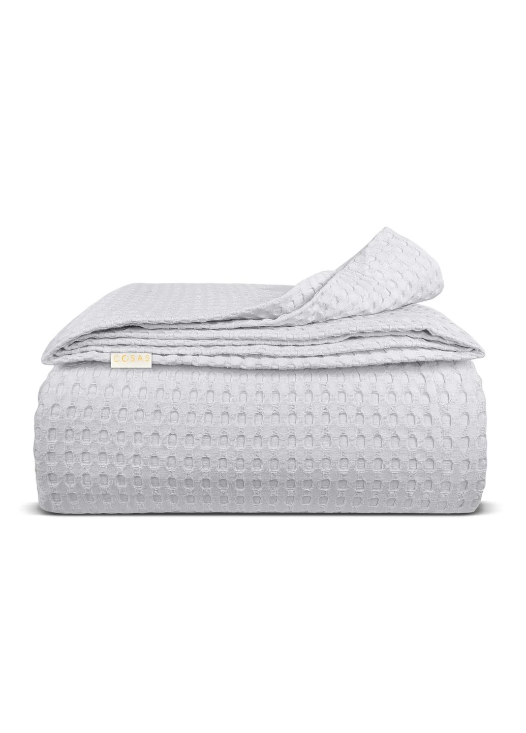 Плед покривало 240х260 Silver Waffle Weave (4822052438657) Cosas (393210981)
