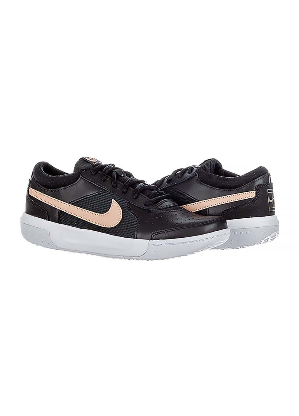 Женские Кроссовки ZOO COURT LITE 3 Черный Nike чёрные демисезоны (367188605)