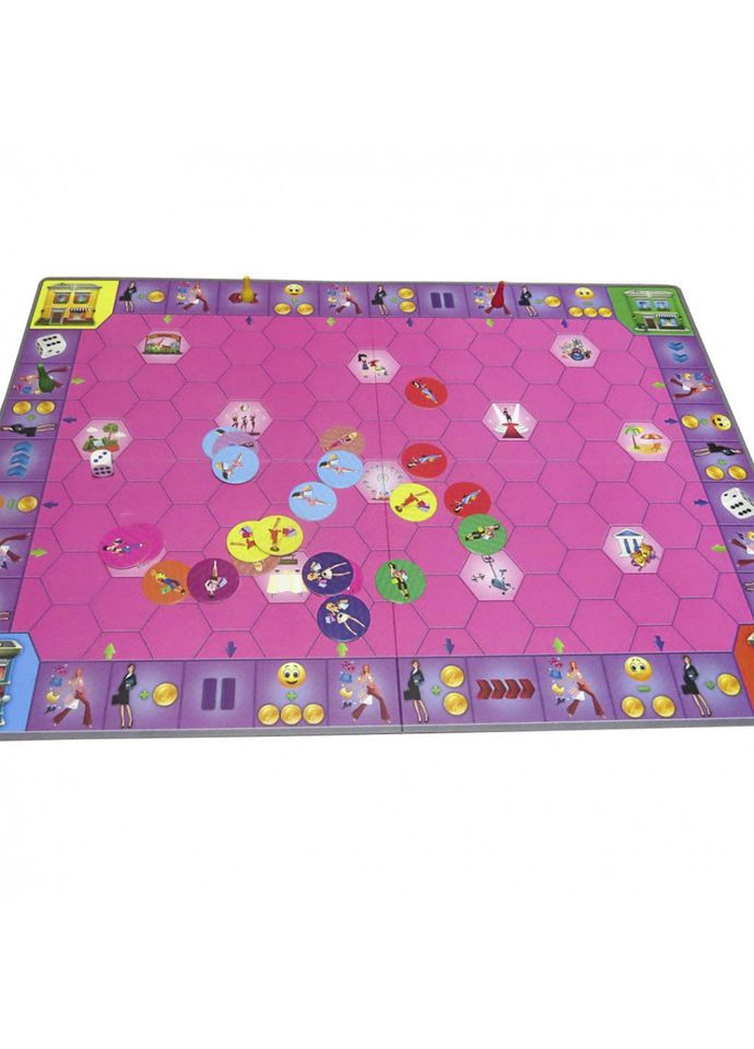 Дитяча настільна гра для дівчаток "Модниця" 0239 укр. мовою Artos Games (368805745)