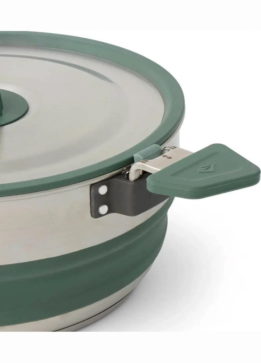 Каструля Detour Stainless Steel Collapsible Pot 3 Laurel Wreath Green Sea To Summit (316446350)