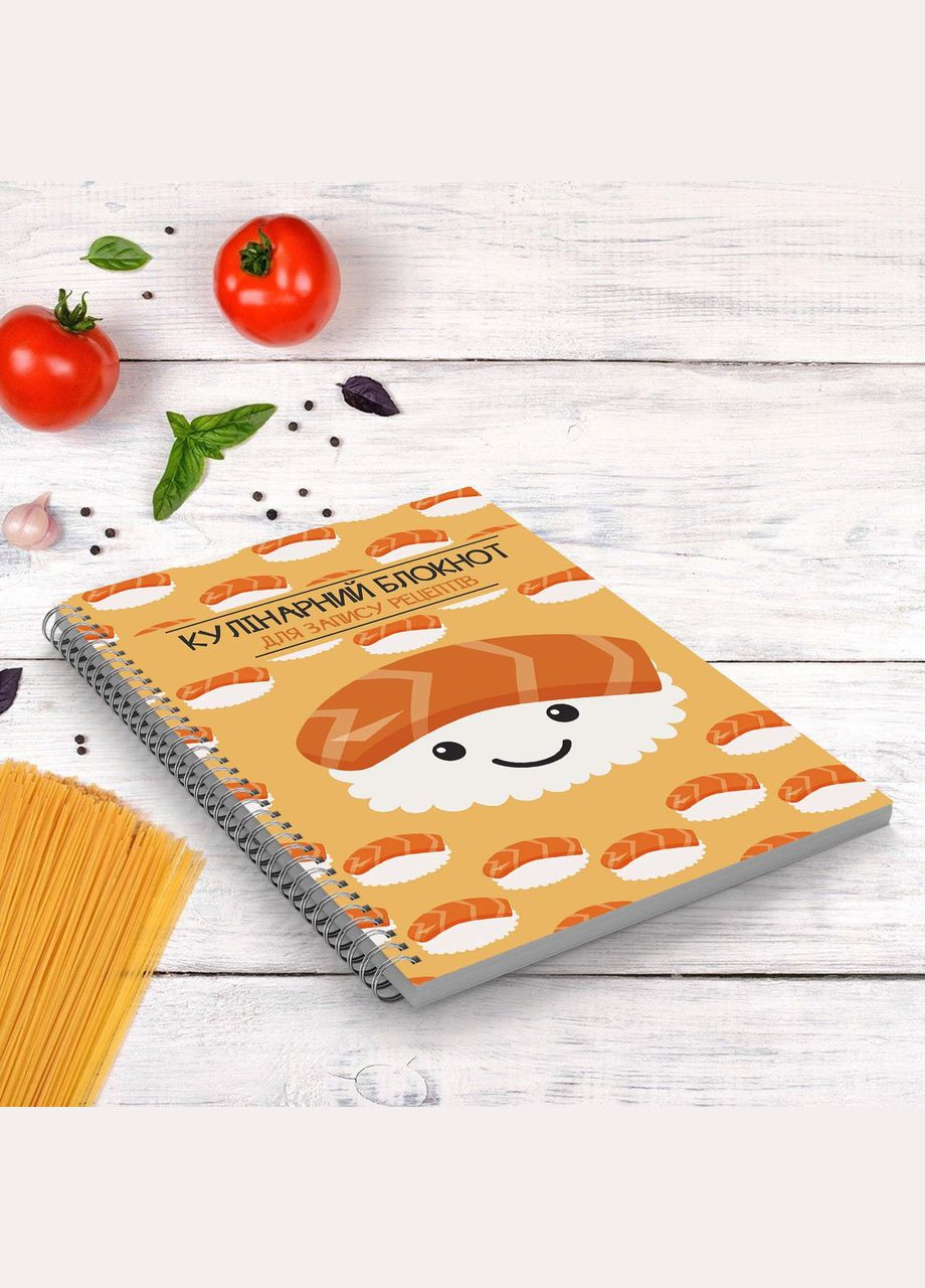 Кулінарний рецептів "Суші" на спіралі Кавун блокнот для запису (316116134)