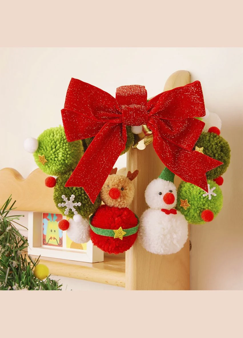 Набір для рукоділля "Різдвяний віночок" Colorful Christmas MiDeer (338425452)