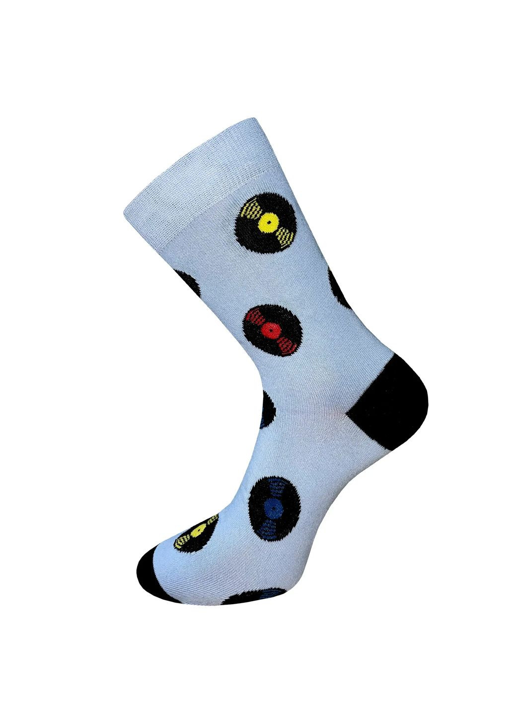 Блакитні шкарпетки чоловічі 6357 25 св.-блакитний Легка Хода (328057256)